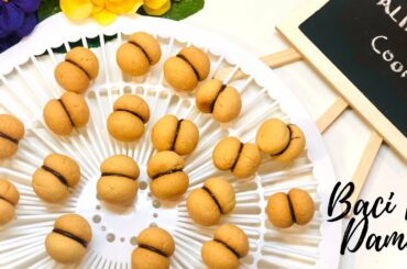 Italian Cookies Baci Di Dama Recipe-Italian Cookies- Baci Di Dama Cookies