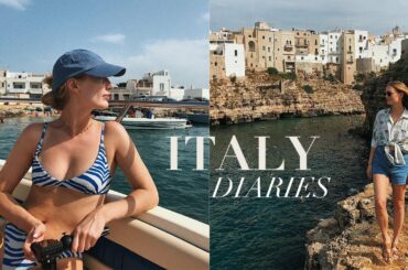 ITALY DIARIES | puglia & campania summer travel vlog
