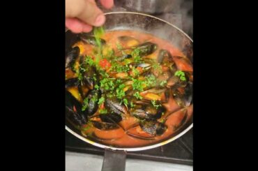Mussels || Spanish || Italian Style || Chef Life || Keep Cooking #shorts #short