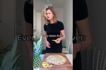 Italians reacting to Pineapple Pizza #shorts