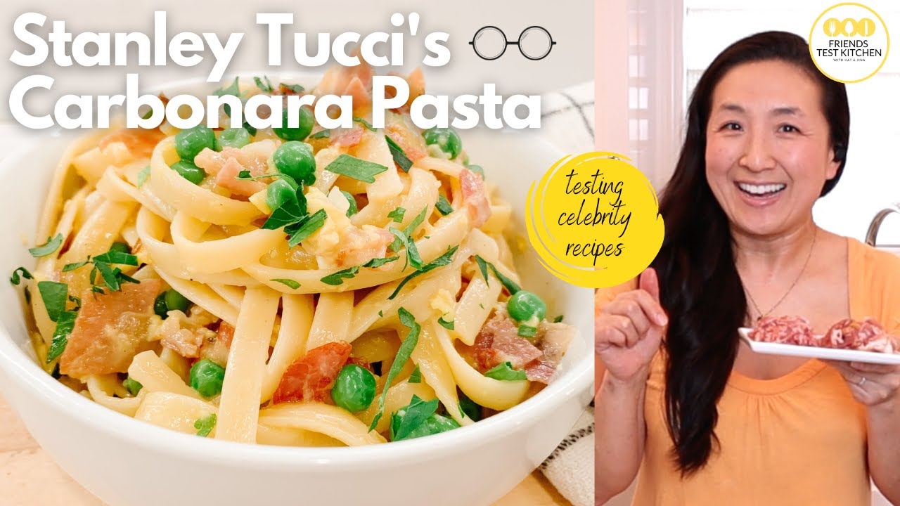 Testing Celebrity Recipes: Stanley Tucci's Carbonara "Nico's Pasta" Testing Celebrity Recipes: Stanley Tucci's Carbonara "Nico's Pasta"