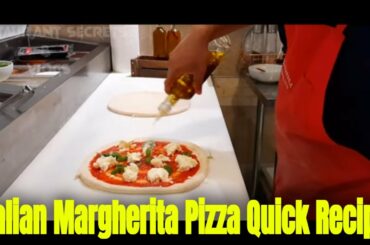 Neapolitan Pizza Margherita Recipe | Italian Margherita Recipe How to Make at home Best Video