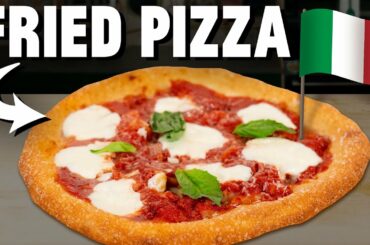 Making Italian Fried Pizza (Pizza Montanara)