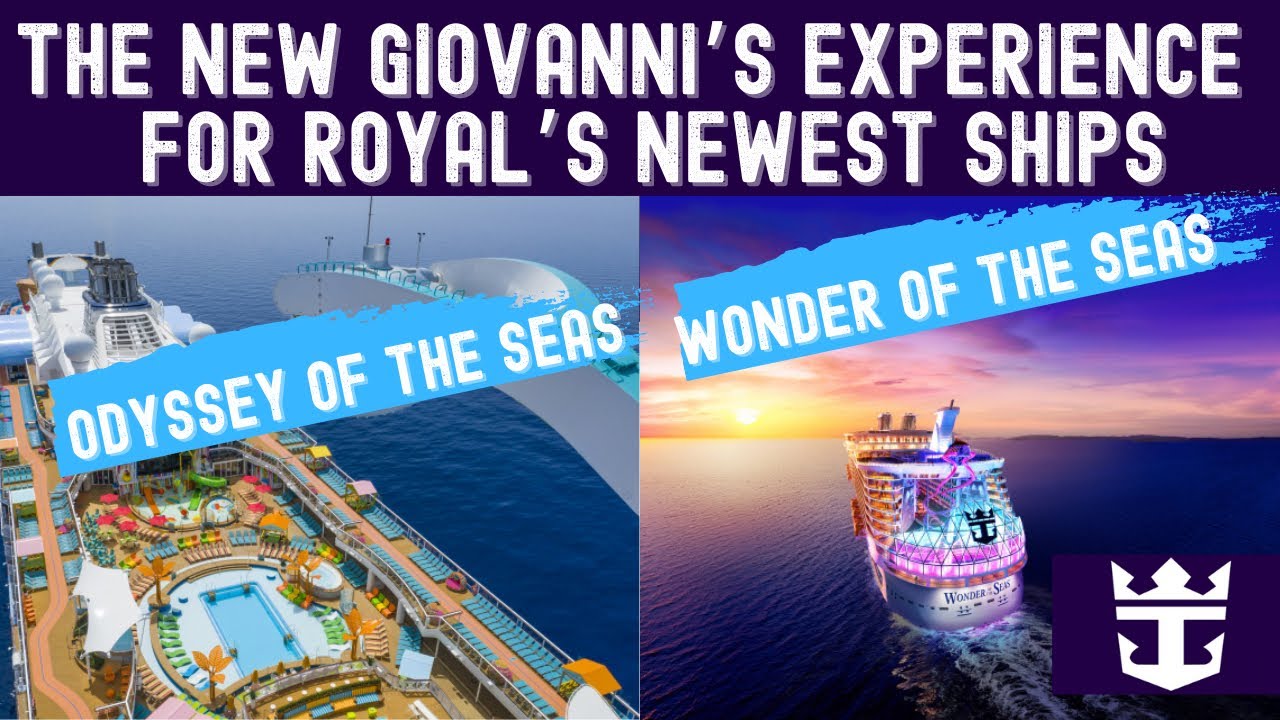 Royal Caribbean New Food Menu | Giovanni’s Kitchen | Wonder of the Seas | Odyssey of the Seas 2021 Royal Caribbean New Food Menu | Giovanni’s Kitchen | Wonder of the Seas | Odyssey of the Seas 2021