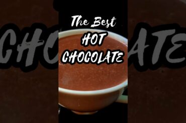 The Best HOT CHOCOLATE recipe #shorts
