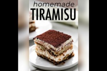 Tiramisu @123 GO! Italian @Il mare Italian fine dining restaurant.