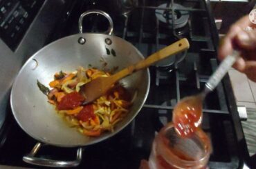 lndian style pasta recipe. #Italian #pasta #indian test recipe.