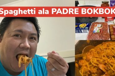 Spaghetti ala PADRE BOKBOK (No Gisa) I #spaghetti #italianfood