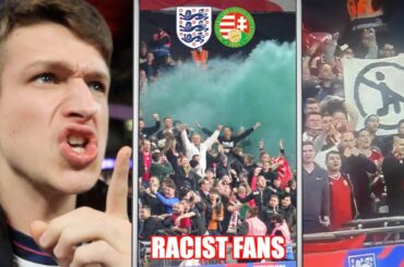 Racist Hungary Fans FIGHT Police at Wembley vs England...