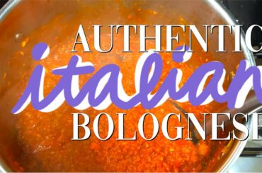 Cooking with Rachel | DELICIOUS Authentic Italian Bolognese