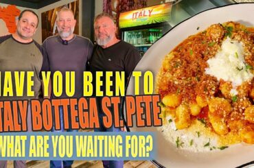 Do you LOVE Italian food? Checkout Italy Bottega in St. Pete, FL!