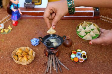 Tiny Chicken Samosa Recipe | Street Food | Indian Recipes | Perfect Samosa | The Tiny Foods