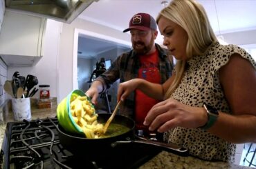 Quarantine Cooking: Pumpkin Pasta with Italian Sausage