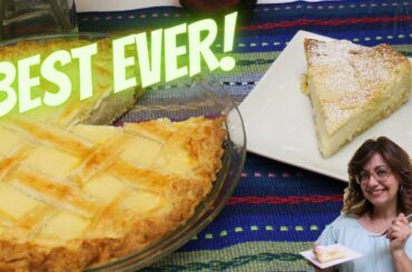 The BEST Italian Tart EASY Italian dessert