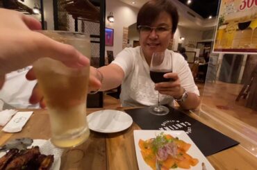 MUKBANG AT ITALIAN REST. CANTINA, TOKYO, JAPAN WITH THE PERMISSION OF THE SHOP’S OWNER, TARA NA !!!