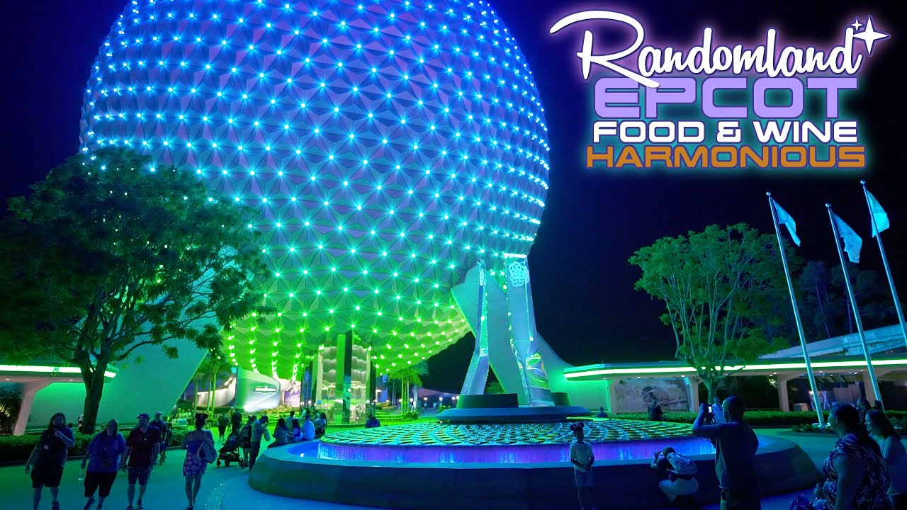 EPCOT: Food & Wine: Harmonious, Spaceship Earth lights, Club Cool II and more at Walt Disney World EPCOT: Food & Wine: Harmonious, Spaceship Earth lights, Club Cool II and more at Walt Disney World