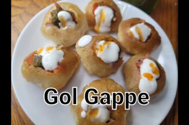 Gol Gappy ( pani puri)