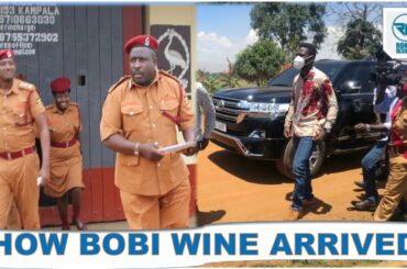 Bwaati Bobi Wine Ngawerekeddwako Joel Ssenyonyi Ne Lewis Lubongoya Bwatuuse Kukkomera E Kigo !!!