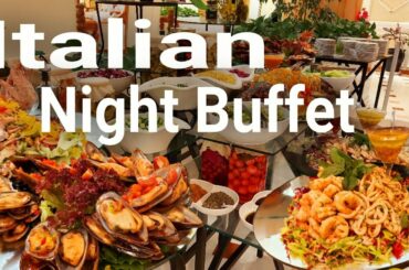 Best Italian Night | Al Shafaq Club Dinner Buffet