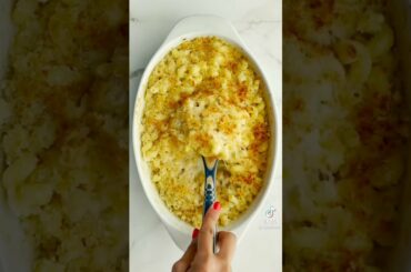 Baked Mac and cheese recipe | recipe by fooddolls #shorts #fyp