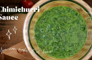 Chimichurri Sauce Recipe Easy