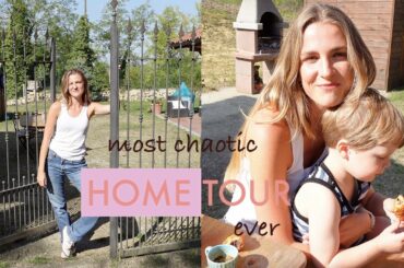 Home tour of our (temporary) house in the Italian Countryside! | Italy Vlog #4