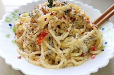 Italian Style Spaghetti | Creamy Spaghetti Recipe | White Sauce Spaghetti Recipe |