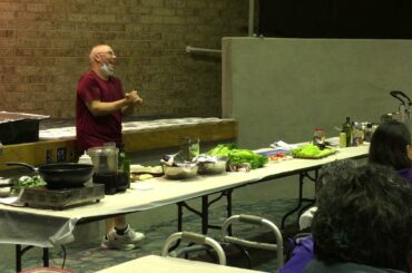 Cooking with Chef Rob: Vegetarian Chopped Italian Salad and Blistered Tomato Caprese Crostini