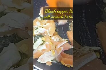 Tasty Spaghetti Recipe | Chicken Vegetables Spaghetti | Homemade Spaghetti #shorts #speghetti #asmr