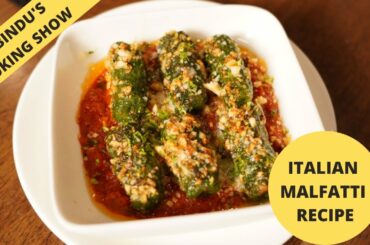 Italian Malfatti Recipe #chefspecial  || DR.BINDU'S COOKING SHOW