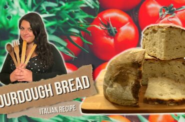 This is the BEST bread you'll ever have ||| Italian Sourdough Bread Recipe ||| Let's Cook Italiano