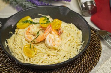 Creamy SHRIMP PASTA - OLIVE GARDEN COPYCAT | Recipes.net