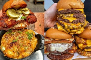 Delicious & tasty food compilation-fried chicken, Italian pizza, healthy pizza and more