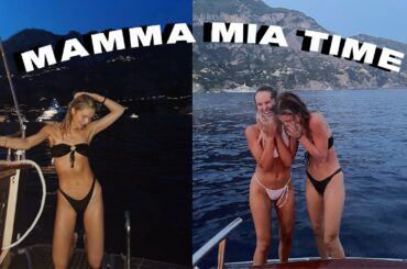 AMALFI COAST SUNSET CRUISE GONE WILD  | Italy episode 7