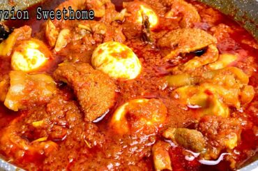 HOW TO PREPARE NIGERIA PEPPER MIX ASSORTED STEW RECIPE | Less 30Minutes Ladyzion Sweethome