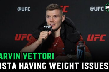 Marvin Vettori: Paulo Costa is "a lot overweight"; Fight could get moved to 205-pounds
