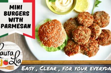 # 2 Mini Italian Burgers with Parmesan