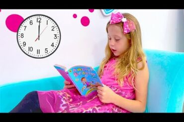 Nastya and series about school and responsibility