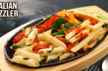 Italian Sizzler Recipe | How To Make Italian Sizzler | World Pasta Day | Step By Step Recipe | Ruchi