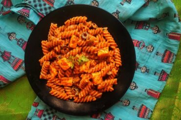 Paneer Makhani Sauce Pasta recipe | Unique pasta sauce | Indo italian fusion food