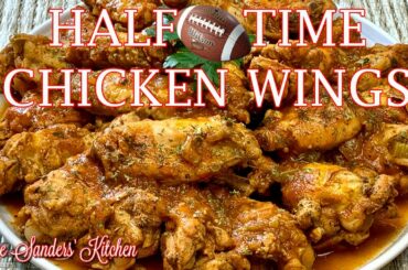 HALF TIME CHICKEN WINGS / ITALIAN RED GRAVY / FRANK DAVIS RECIPE