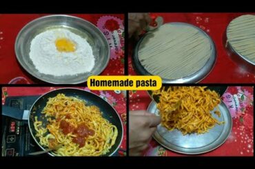 Homemade Italian pasta recipe|Don't buy Pasta from Market make pasta at home with simple ingredients