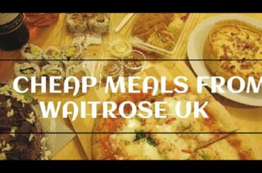 London Cheap Eats | Discounted food from Waitrose