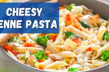 Cheesy Penne Pasta Recipe | How to make Cheesy Pasta | Italian Pasta Recipe | ETV Bharat