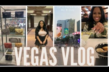 LAS VEGAS VLOG | CELEBRATING MY 34TH BIRTHDAY | LUXURY SHOPPING + FINE DINING & MORE | BRWNGIRLLUXE