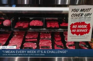 ‘Every week it’s a challenge:’ Restaurant industry impact by supply chain crisis