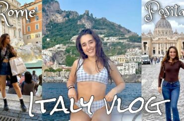 a Summer Vlog in Italy! l food, shopping, & a wedding