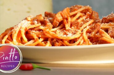 How to Make Pasta AMATRICIANA like an ITALIAN - Tasty and Easy!