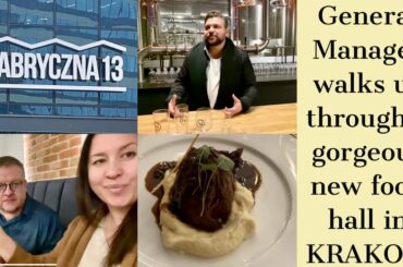 Great POLISH + Italian + Asian + Vegetarian Restaurants + Brewery | Best KRAKOW steak | FABRYCZNA 13