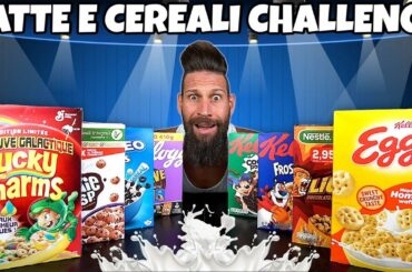 5 KG di LATTE e CEREALI Challenge - (12000 Calorie) - MAN VS FOOD